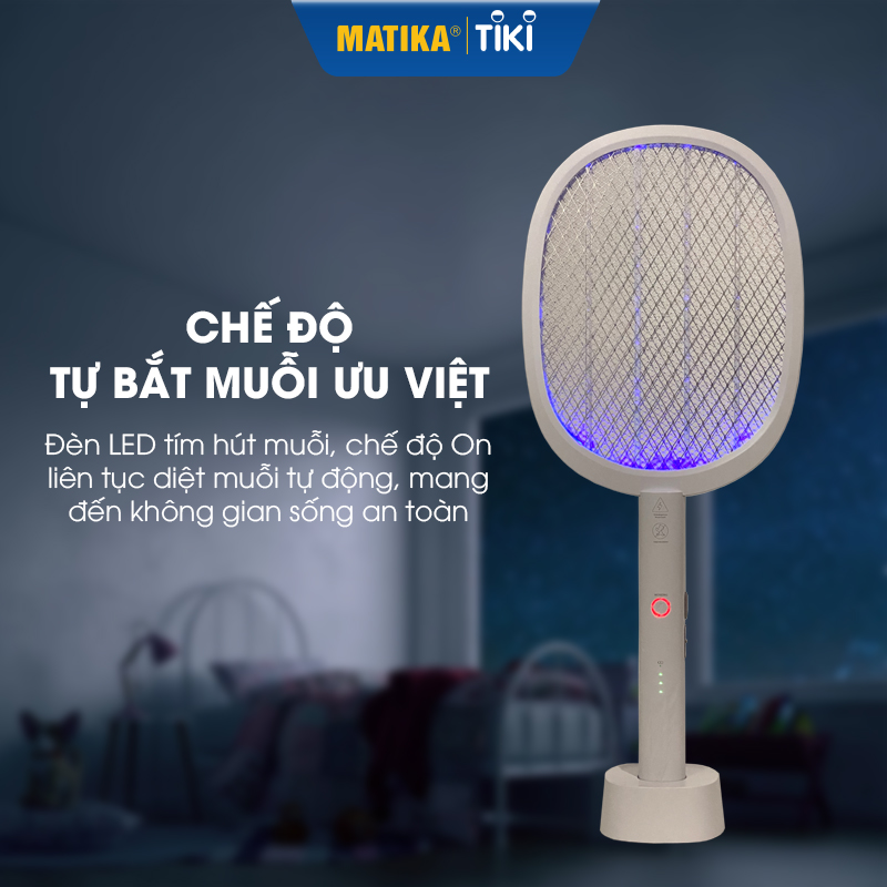 Vợt Muỗi 2in1 MATIKA MTK-MQ21 - Hàng chính hãng