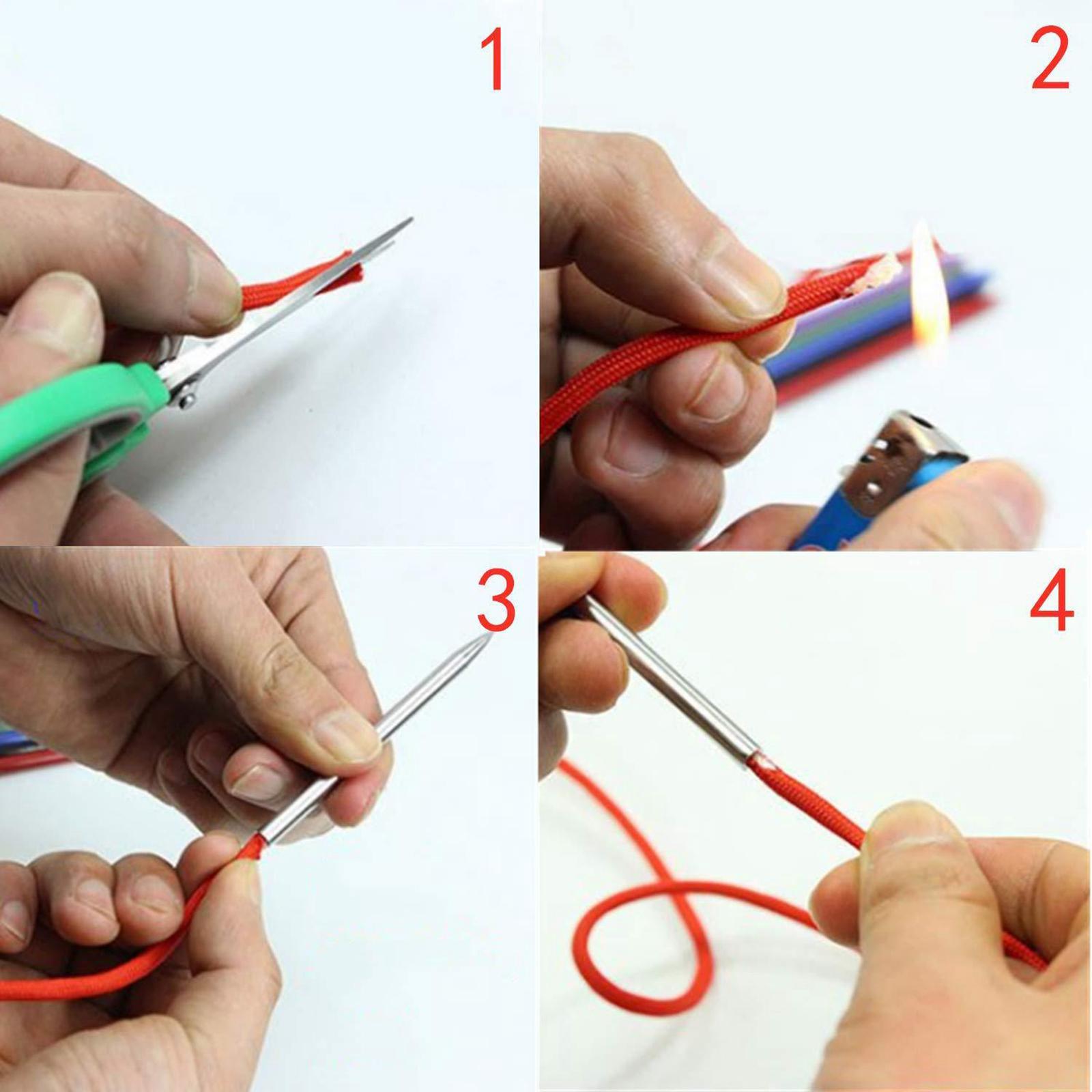 Lacing with Velvet Bag for DIY Strings Bracelet Crafts Tool