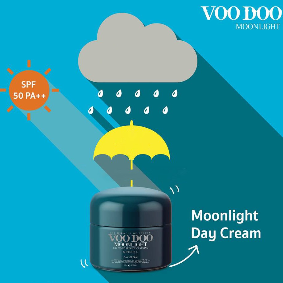 Kem Dưỡng Da VOODOO MOONLIGHT DAY CREAM 15g