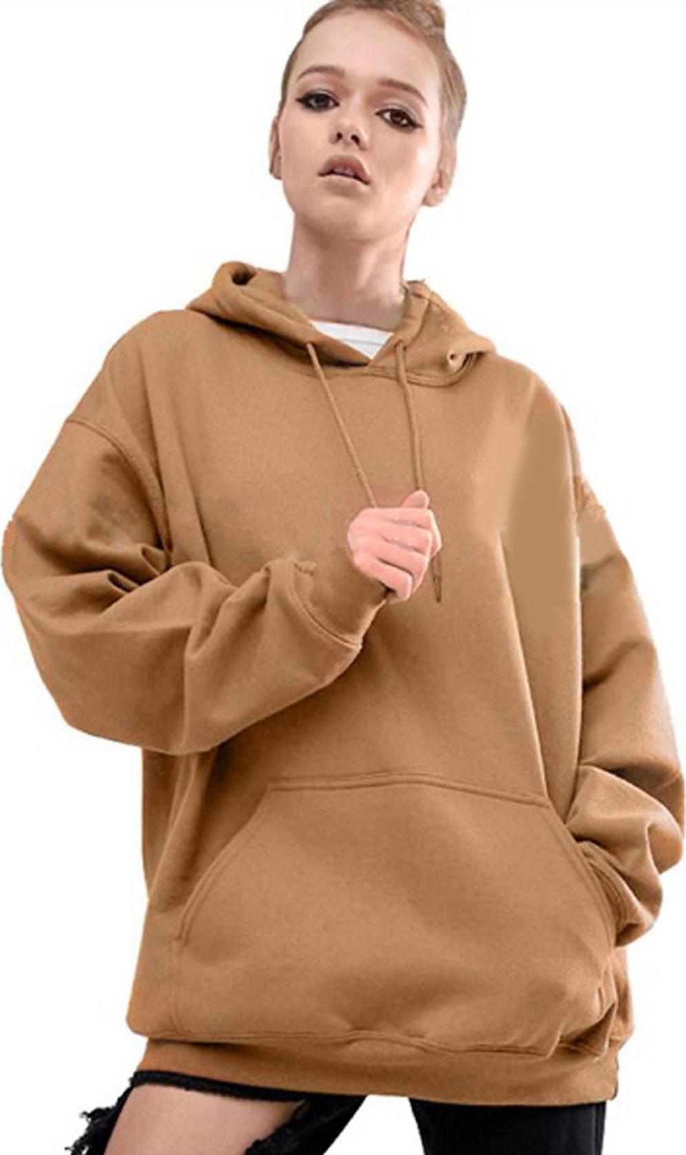 Áo hoodie trơn nữ ST02
