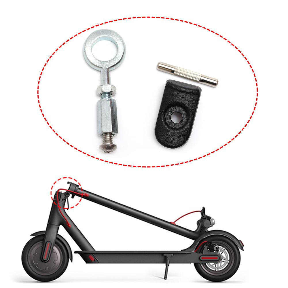 Trục Khóa Vít Cho Xiaomi M365 Xe Điện Cho M365 Pro Gấp Vòng Kéo Ốc Vít Linh Kiện Thay Thế Color: Black black Set