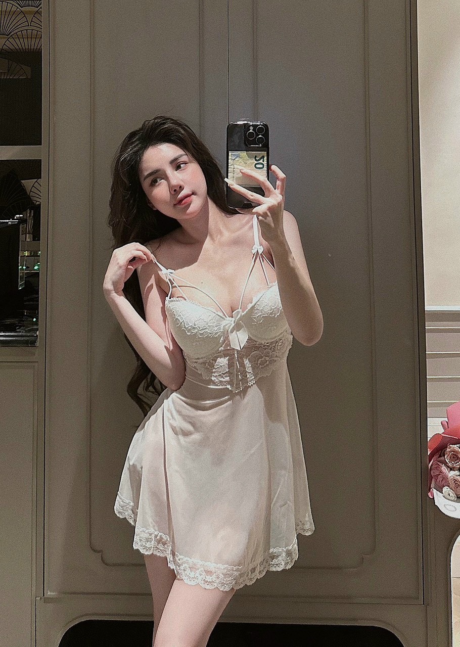 Váy Ngủ Nữ Xuyên Thấu - B.Lingerie