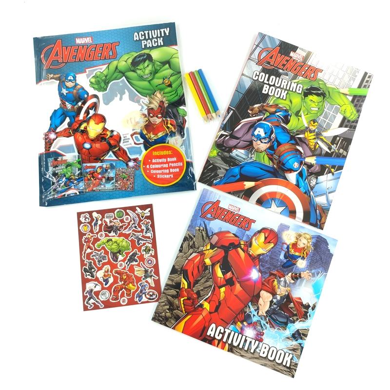 Marvel Avengers: Activity Pack - Marvel Biệt đội siêu anh hùng: Bộ sách trò chơi