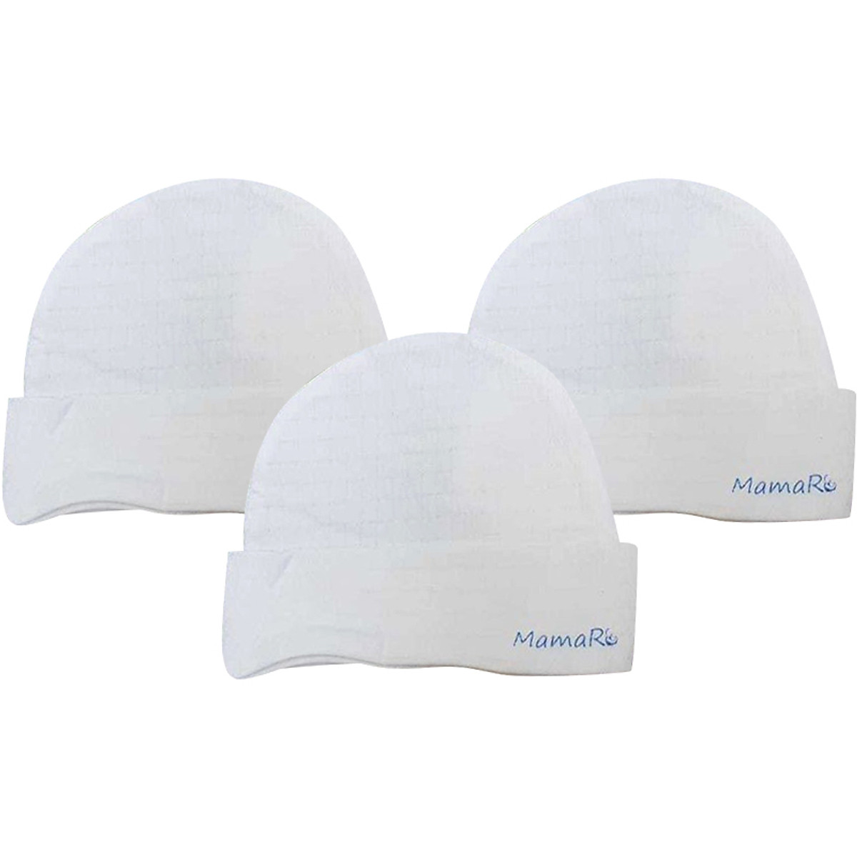 Bộ 3 cái nón giữ ấm vải sợi tre cho bé mềm mại Mamaru MA-NON - Diệt khuẩn, hút ẩm tốt, kháng tia UV