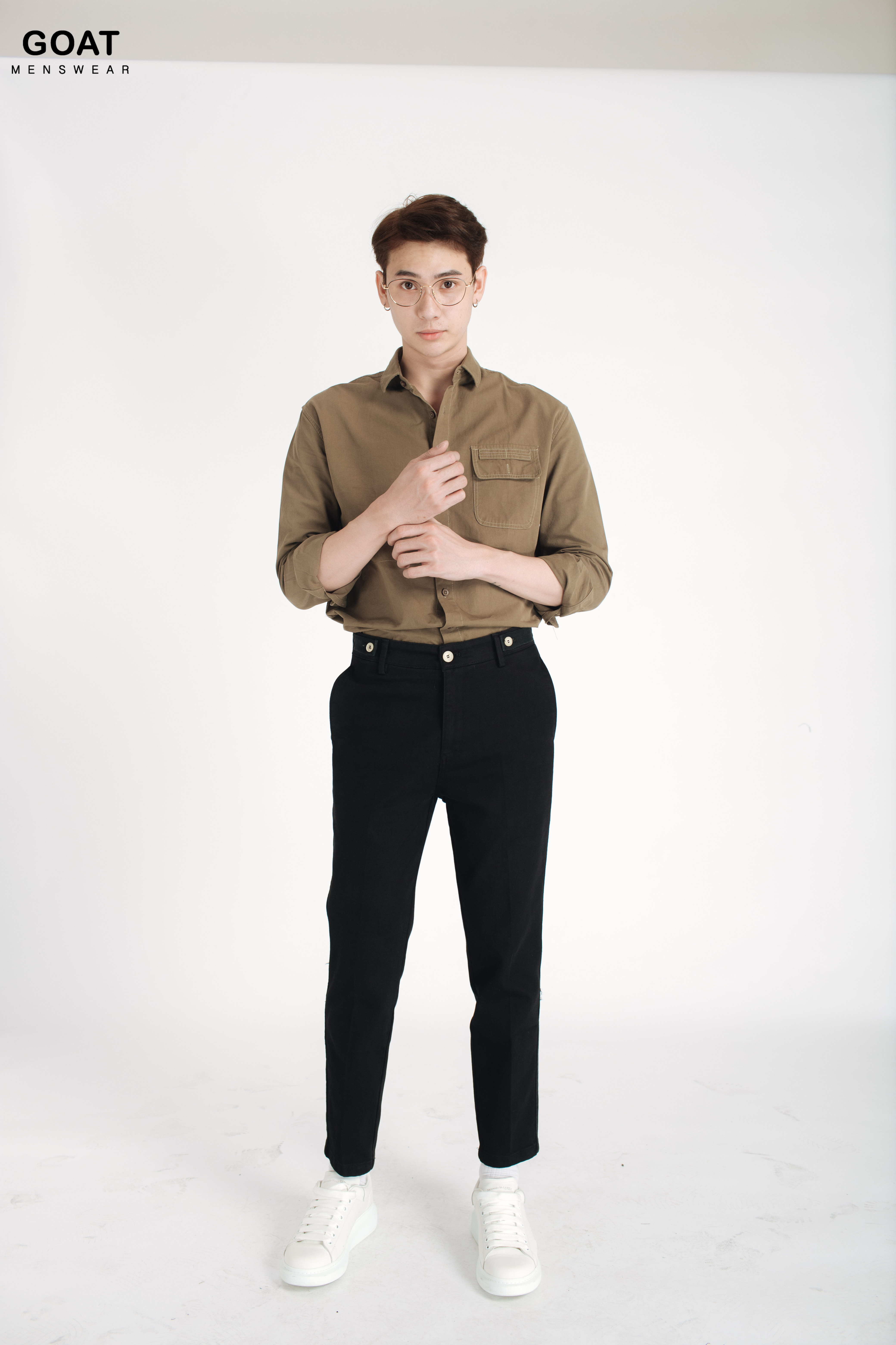 Quần Kaki Nam 3 Màu Trẻ Trung Phong Cách Công Sở GOAT MENSWEAR