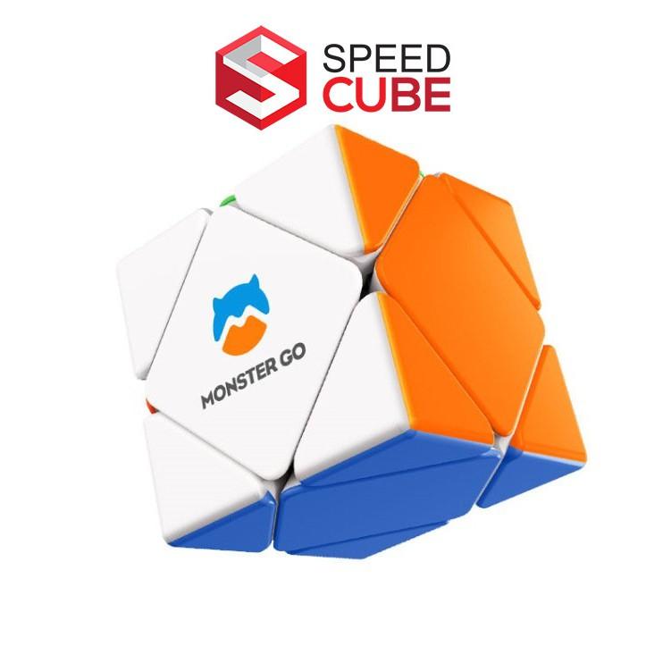 Đồ chơi ảo thuật: Rubik Gan 3x3 Monster Go Pyraminx Skewb Biến Thể, Rubik Nha Trang MG-3 SPEED CUBE