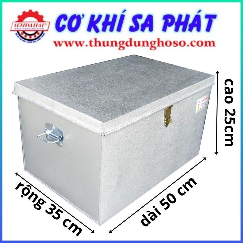 Hòm tôn đựng tài liệu, hồ sơ, file càng cua, kẹp tài liệu, hồ sơ công trình