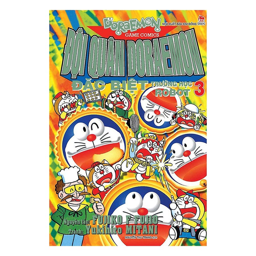 Combo Đội Quân Doraemon Đặc Biệt - Trường Học Robot (3 Tập) - Tái Bản 2019