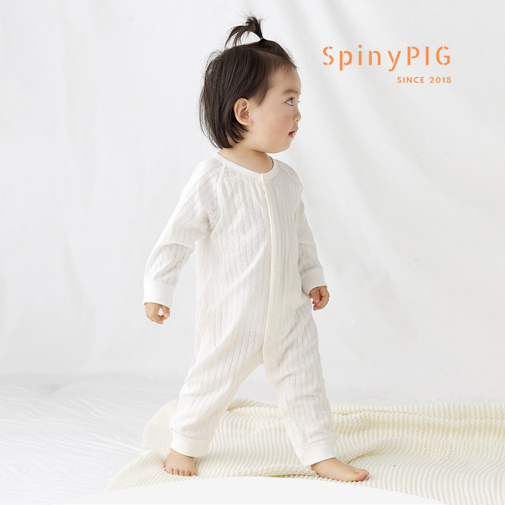 Bộ body dài tay sơ sinh 0-2 tuổi 100% cotton thoáng khí nhiều màu cho bé trai bé gái