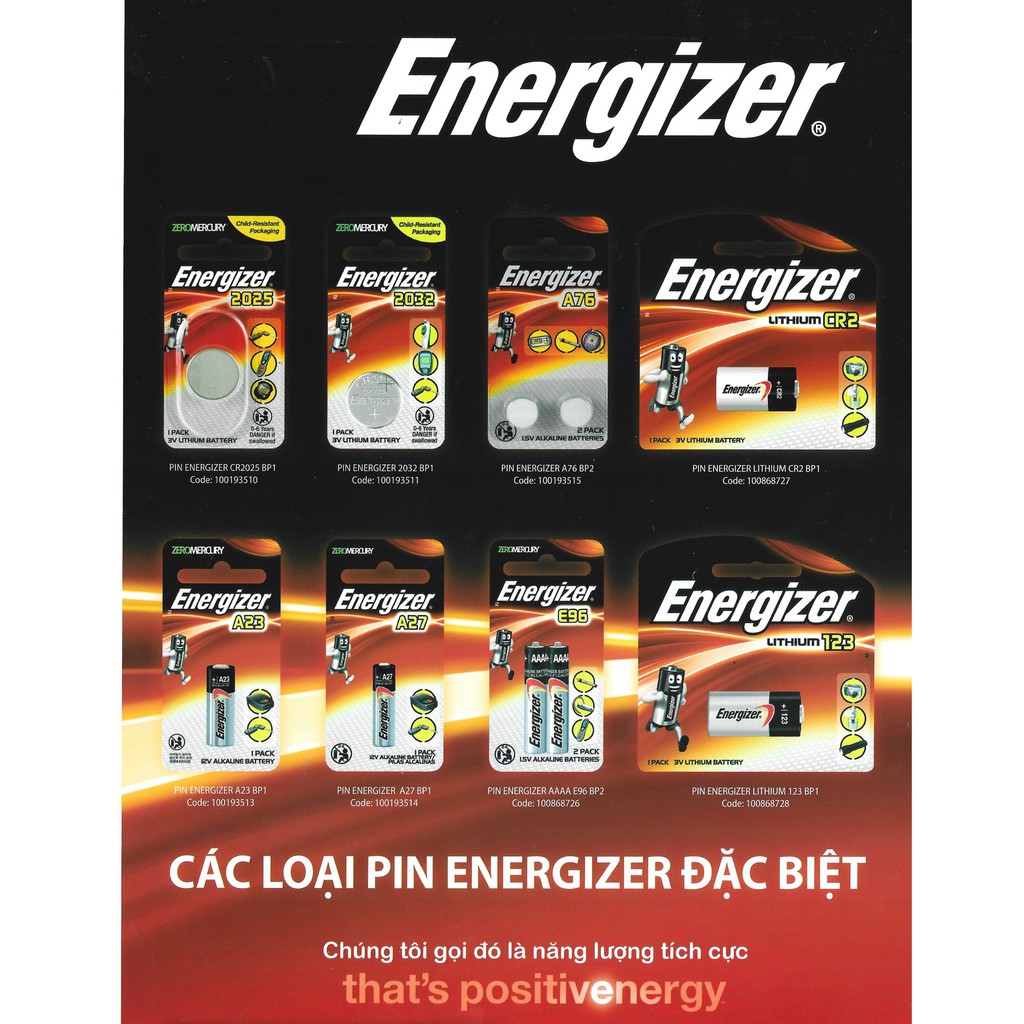 Pin Energizer Specialty ECR2032 Vỉ 1 Viên