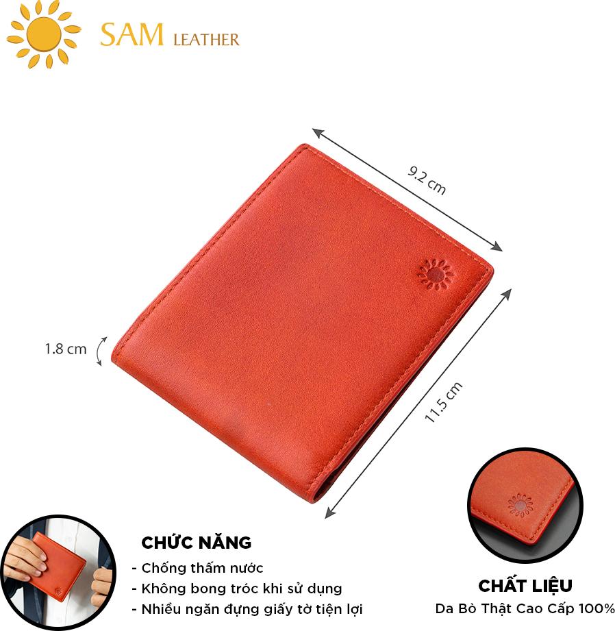 Ví Nam Da Bò SAM Leather – Bóp/Ví Nam Da Bò Cao Cấp