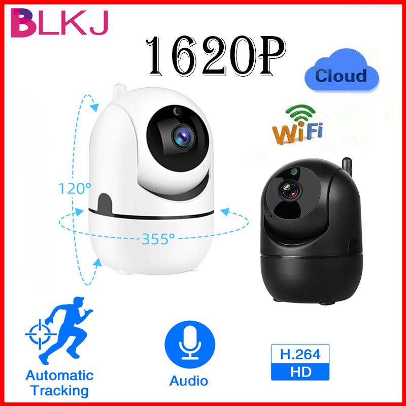 Camera giám sát video thông minh YCC365 PLUS 1080P Camera IP đám mây Mạng theo dõi tự động Camera WiFi không dây Camera quan sát Cảm biến trẻ em Kích thước: 1620P Màu trắng