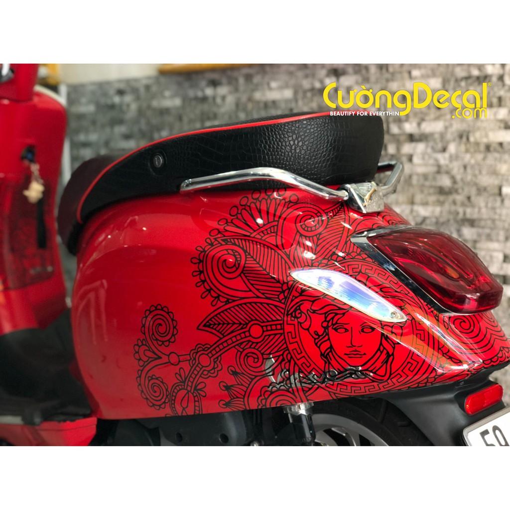 Bộ decal tem trùm Versace Vespa Primavera - Sprint