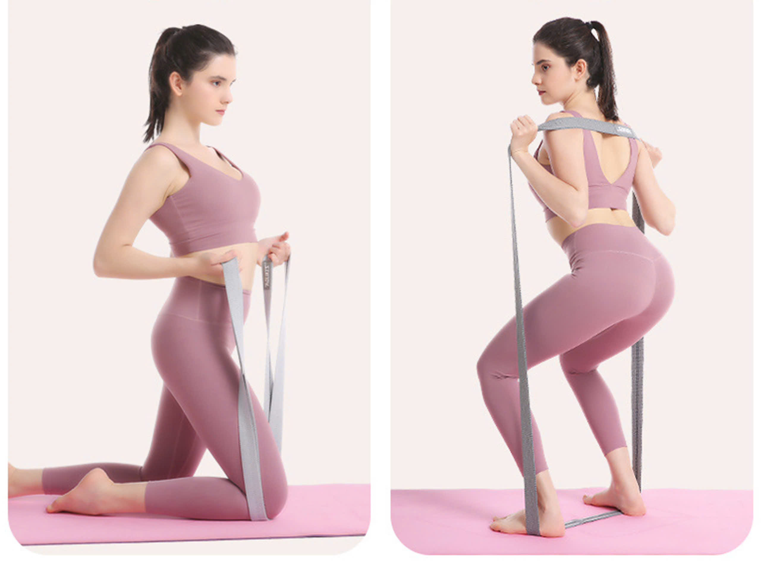 Bộ 3 Dây kháng lực tập gym, yoga, toàn thân AOLIKES A-3609