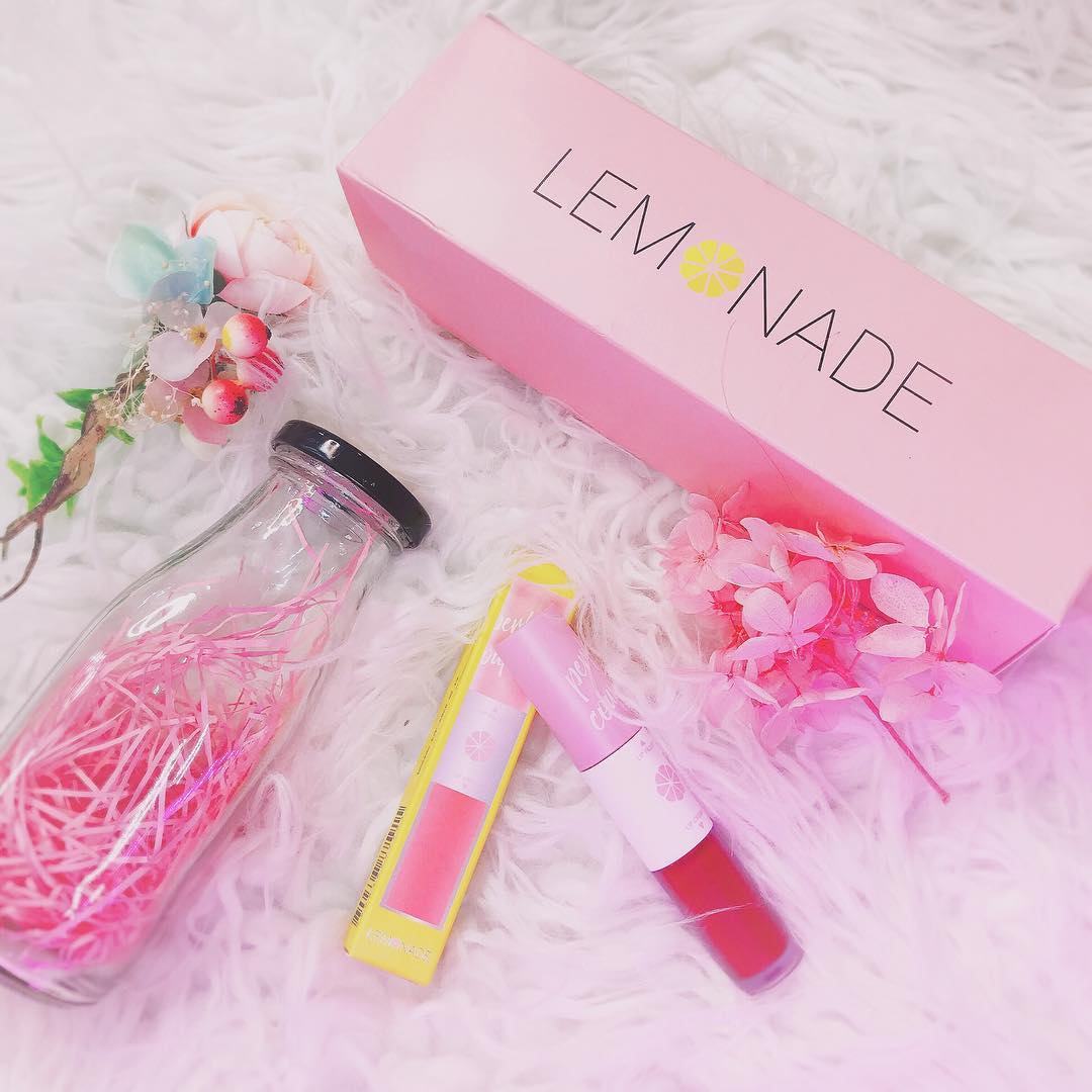 Son LEMONADE Perfect couple lip - Tặng kèm bình thủy tinh xinh xắn