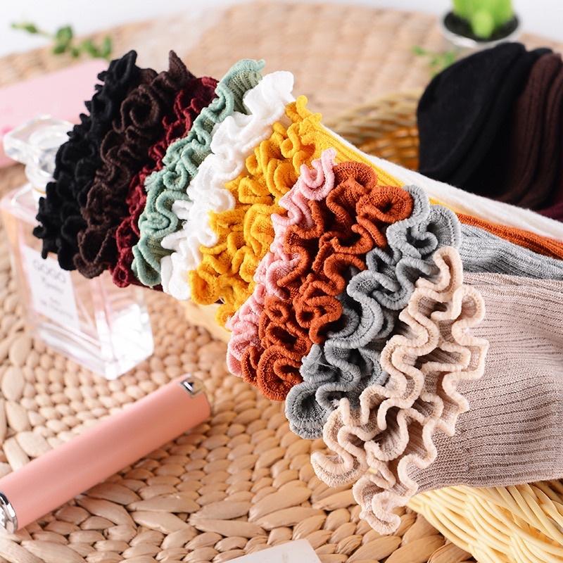 Vớ Tất Trơn Cao Bèo Xoăn chất cotton kháng khuẩn, hàng loại 1 bao đổi trả dành cho cả nam và nữ