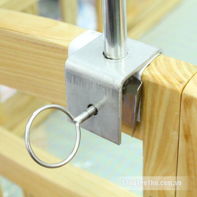 Mùng khung INOX chụp cũi trẻ em