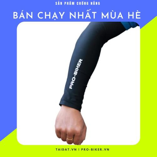 Găng tay bao cánh tay thun lạnh chống nắng UV Pro-Biker