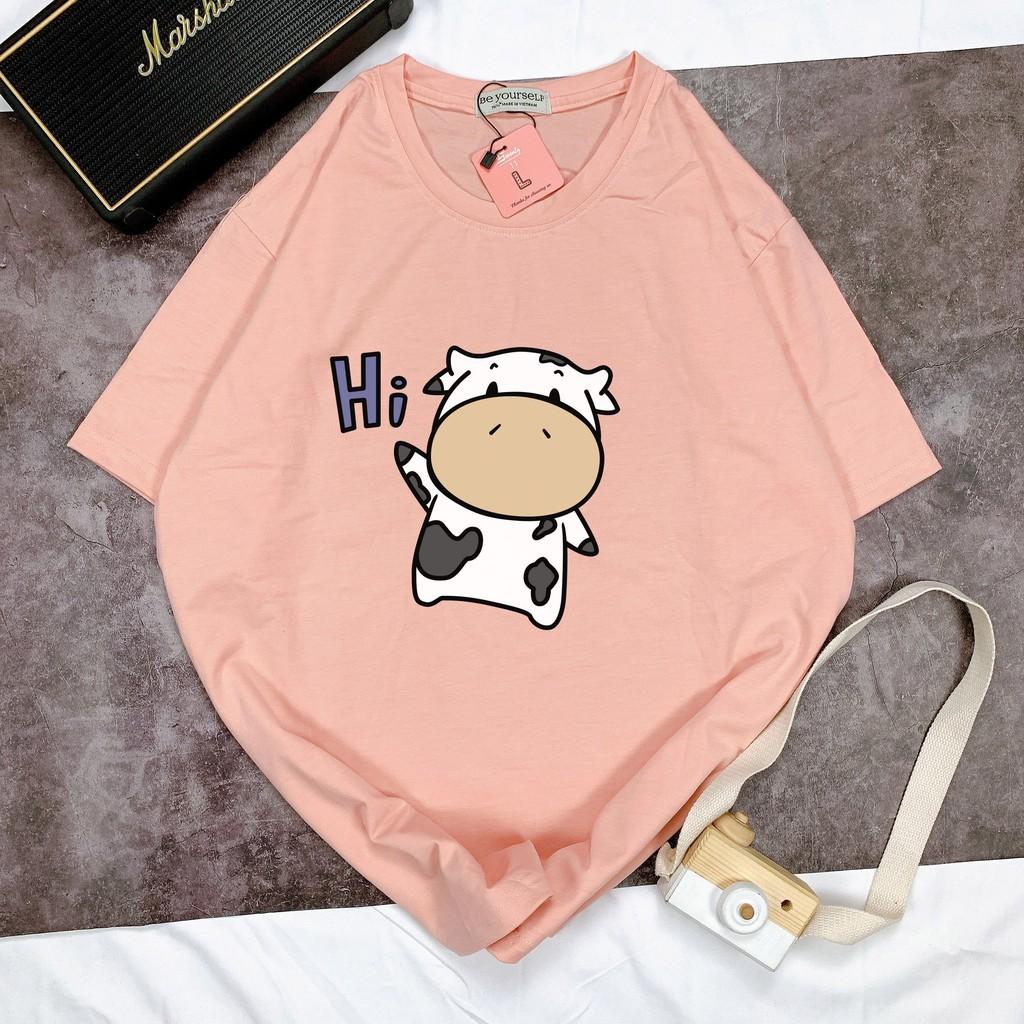 Áo thun unisex Be Yourself size M L XL - BÒ SỮA HI