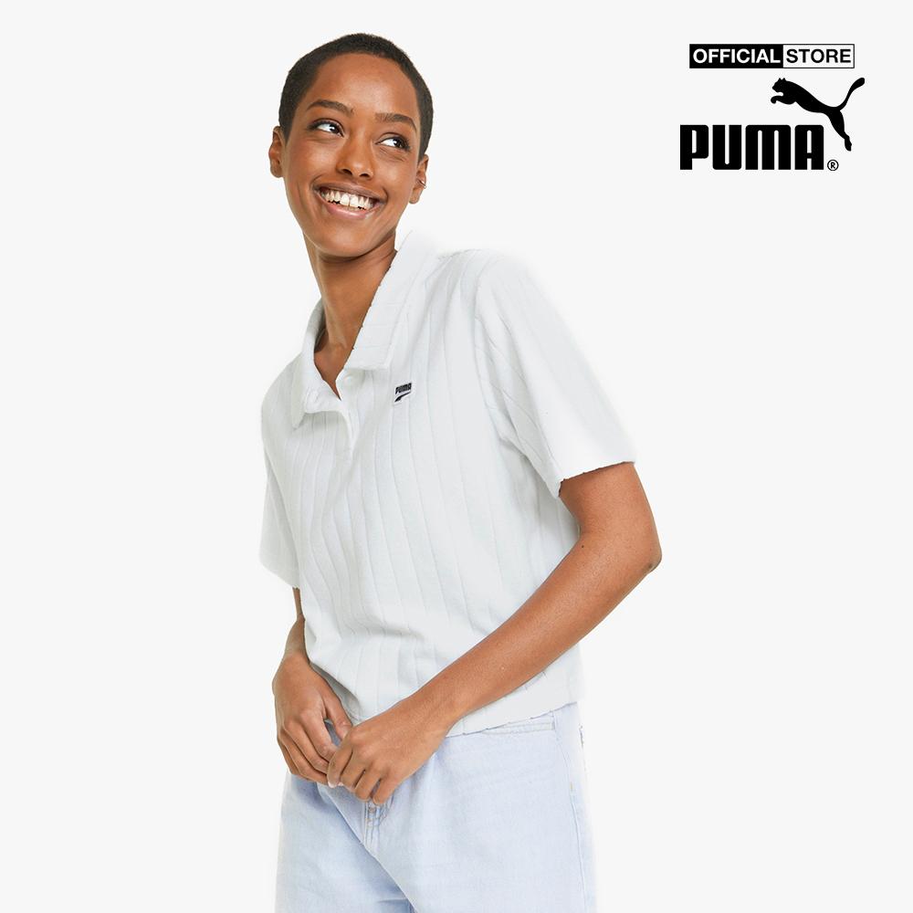 PUMA - Áo thun polo nữ Downtown Towelling 533589