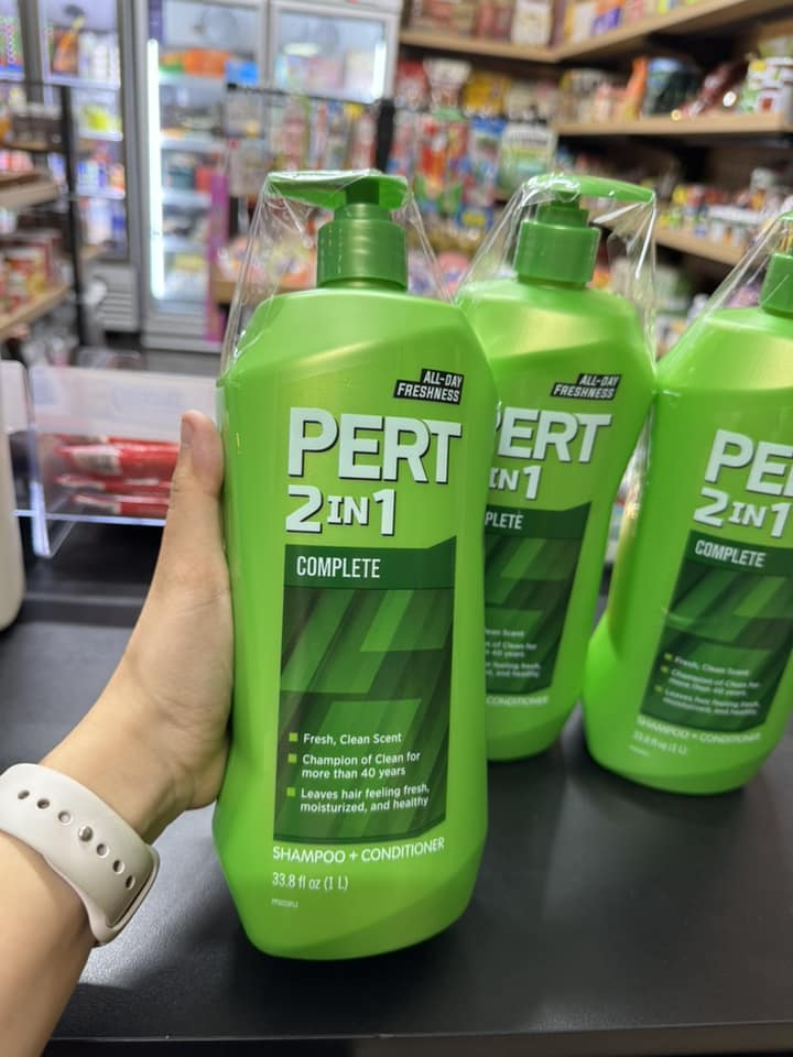 Dầu Gội &amp; Xã The Original 2In1 And Still The Best Pert Classic Clean 1L