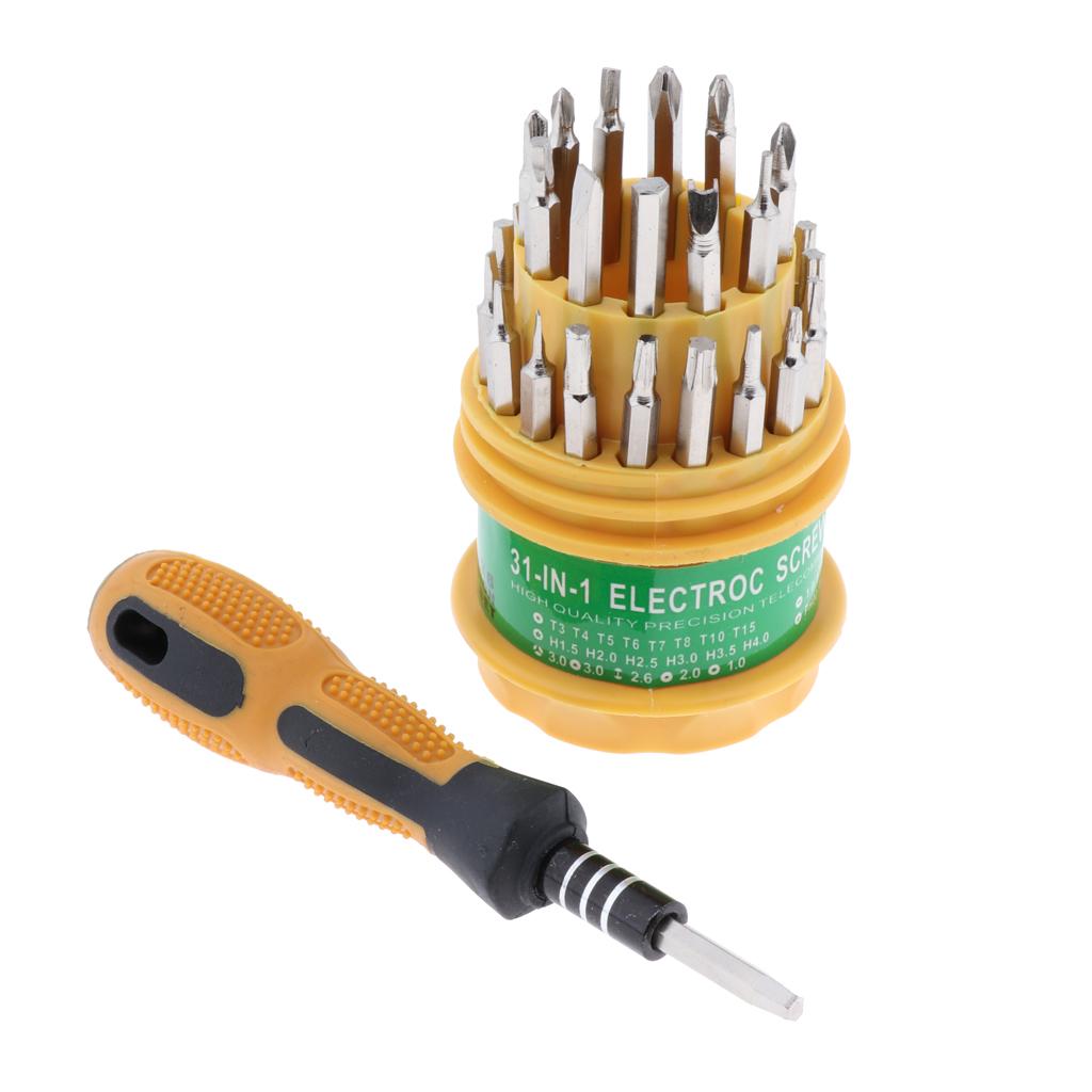 31Pcs Screwdriver Set Precision Screw Driver Repair Tools For Phone Computer