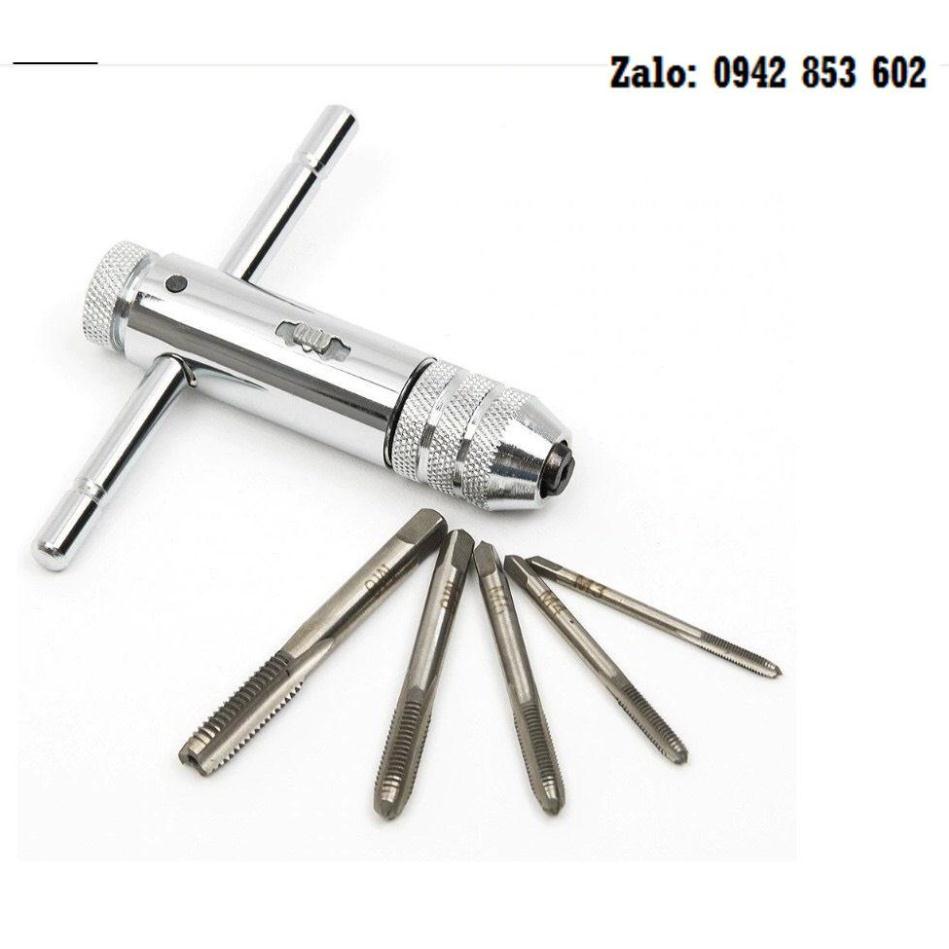 Tay Quay TaRo tự động dài 100mm kèm 5 mũi m3-m8