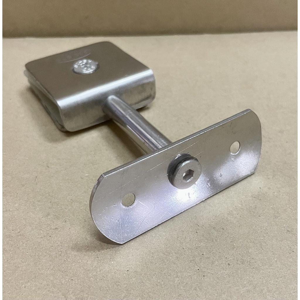 Tay kẹp kính trên - kẹp kính tay vịn inox Cầu thang & trụ lan can inox