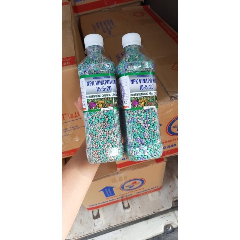 Phân bón NPK Vinapower 15-5-20 HŨ 500GR