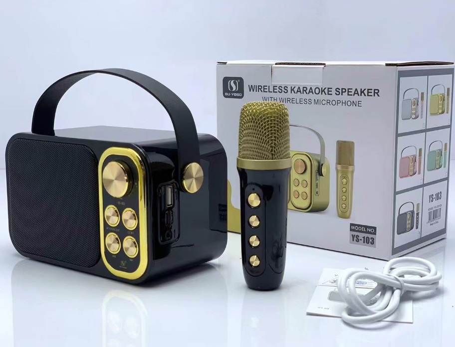 Loa Bluetooth Karaoke Sothing YS-103 Kèm 1 Micro/ YS-105 Kèm 2 Micro Âm Thanh Siêu Hay- Hàng Chính Hãng