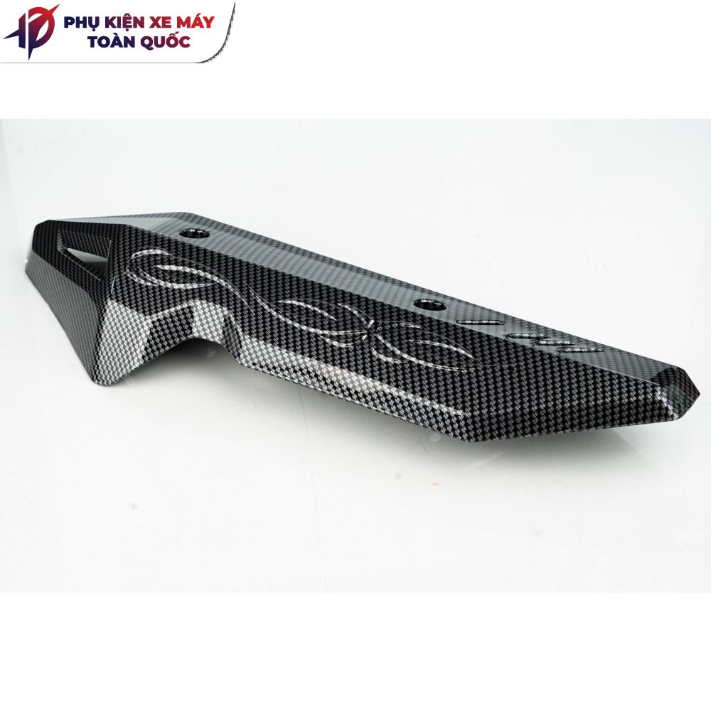 Ốp pô xe Vario 125 150 (2018-2024) Carbon - Phụ kiện trang trí xe