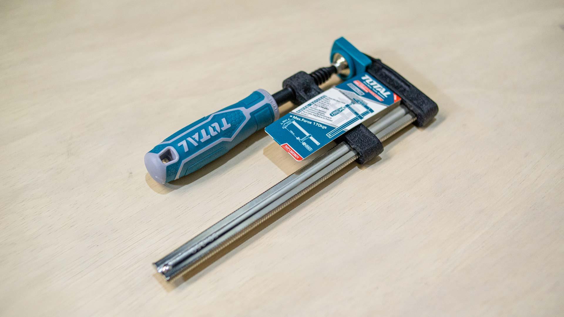 KẸP GỖ CHỮ F SIZE TỪ 50X150MM- 140X1200MM TOTAL - HÀNG CHÍNH HÃNG