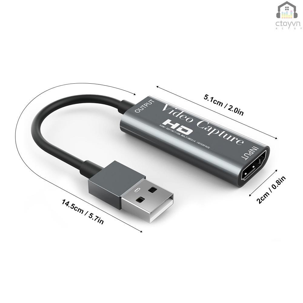 Thẻ ghi hình video mini USB 2.0 sang HD cho máy chơi game DVD