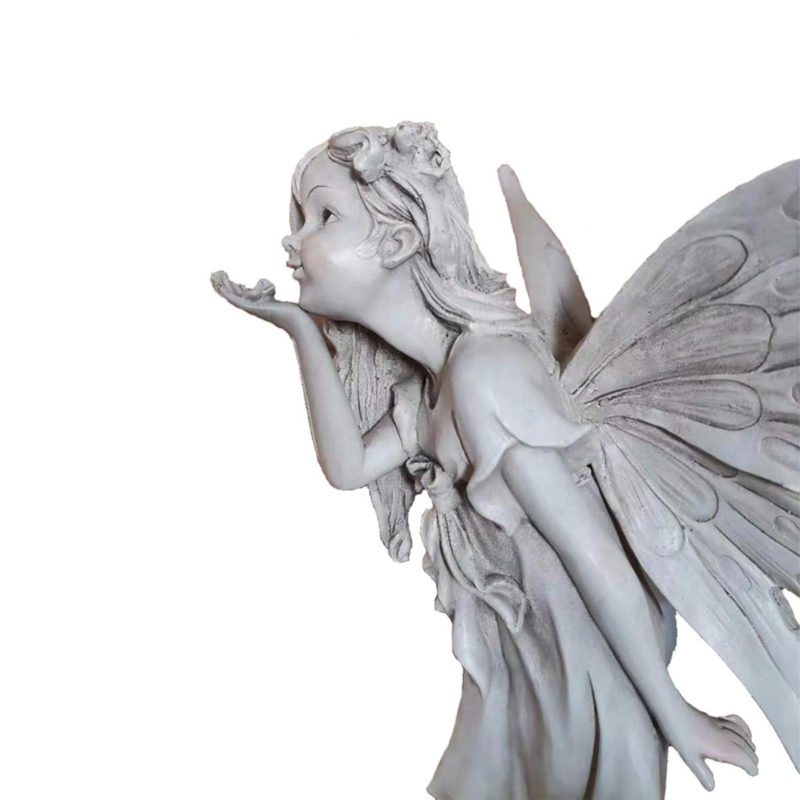 Garden Fairy Statue Figurine  Resin Ornament