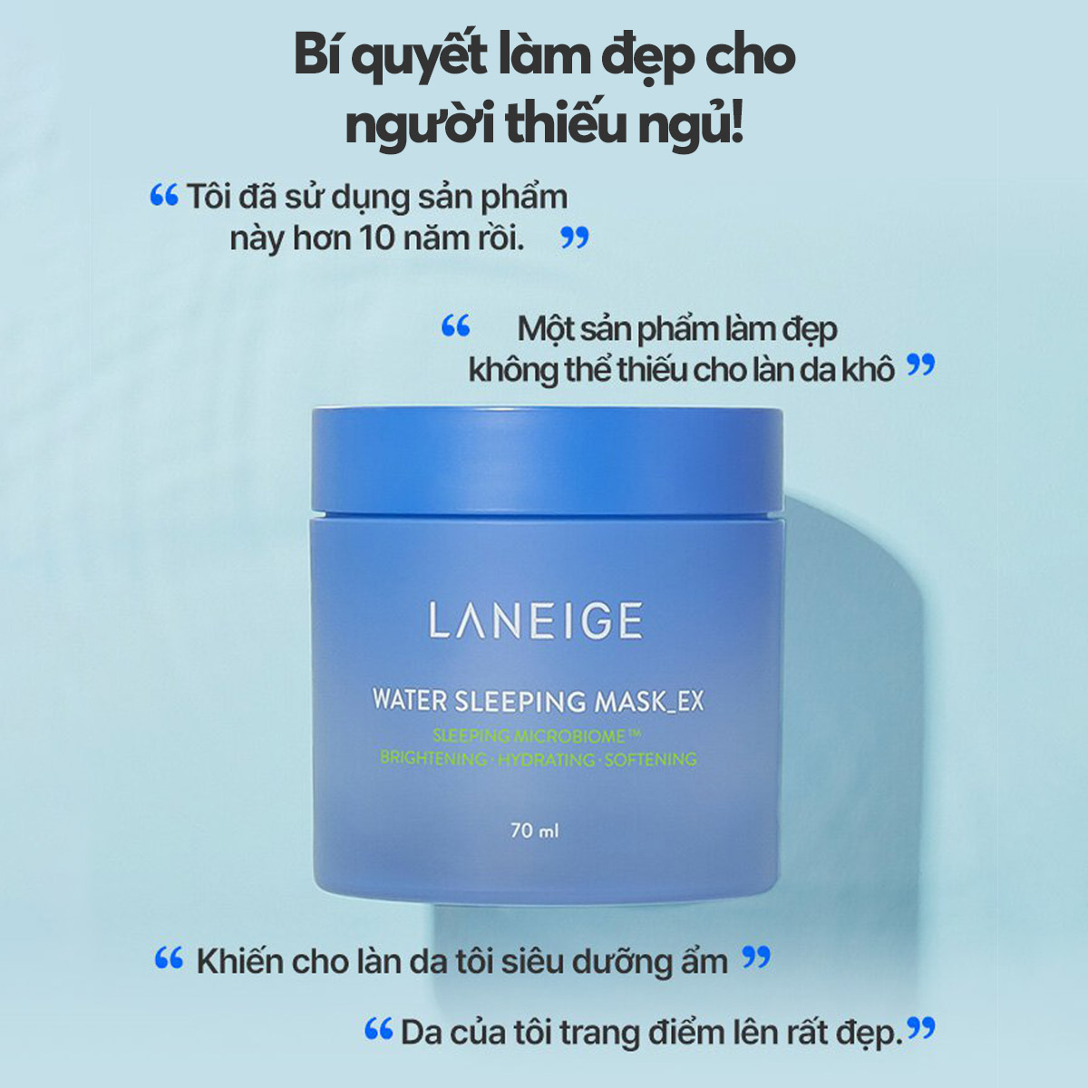 Mặt Nạ Ngủ Dưỡng Ẩm Laneige Water Sleeping Mask EX