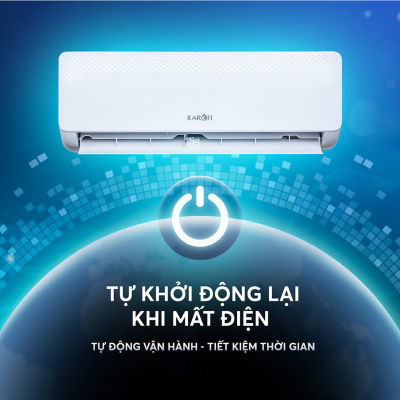 Điều Hòa Karofi KDC-WF12, 12000BTU - Hàng Chính Hãng - Giao hàng và lắp đặt trên toàn quốc