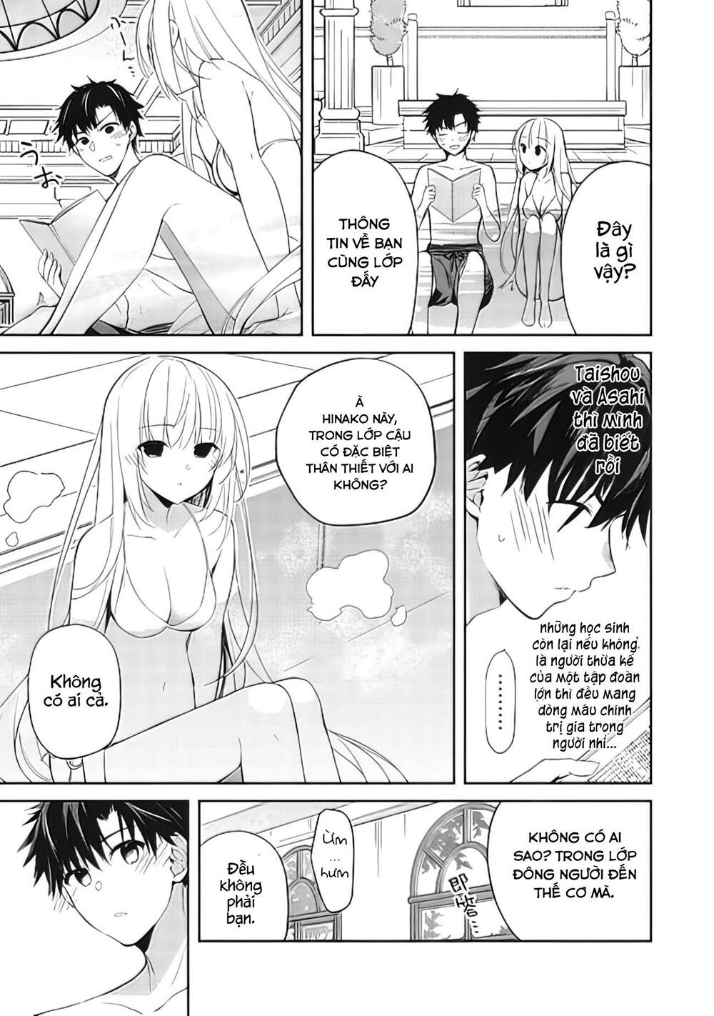 trong ngôi trường danh tiếng toàn những cô nàng ngoài tầm với, tôi phải chăm sóc thiếu nữ vô dụng chapter 6 13