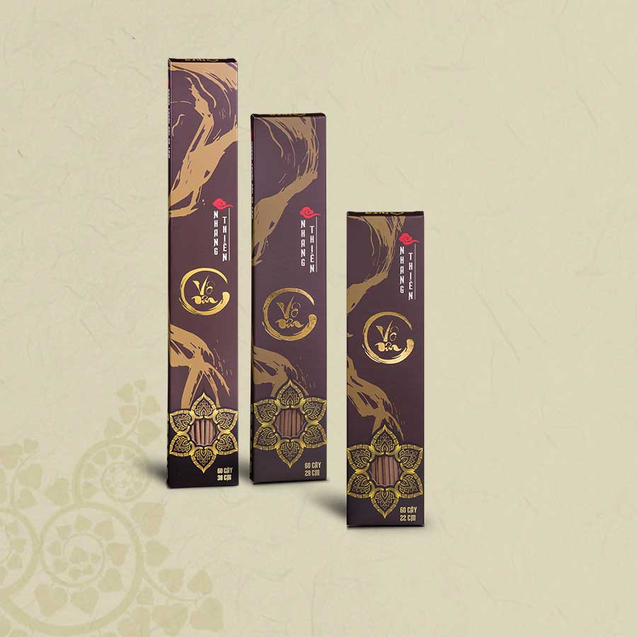 Combo 3 Nhang Thuốc Bắc - Nhang Thiền Vô Ưu - Nhang Dược LIệu, Trị Liệu An toàn sức khỏe gia đình