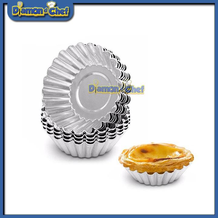 Bộ 10 khuôn Nhôm Nướng Bánh Tart