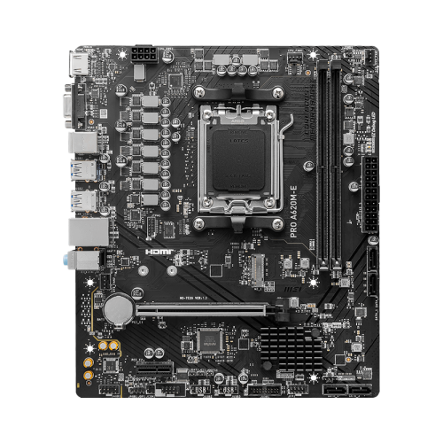 Bo mạch chủ Main MSI PRO A620M-E Socket AM5 - Hàng Chính Hãng