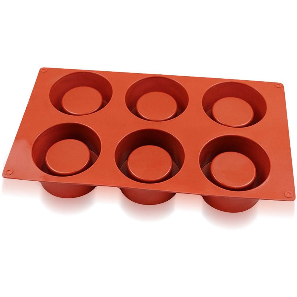 Silicone Muffin Cups Heat-Resistant Non-Stick Mold Portable Reusable Flexible Cupcake Tray DIY Food Roasting Oven