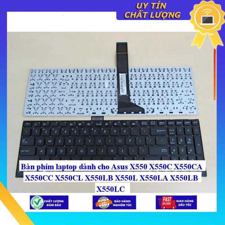 Bàn phím laptop dùng cho Asus X550 X550C X550CA X550CC X550CL X550LB X550L X550LA X550LB X550LC  - Hàng Nhập Khẩu New Seal