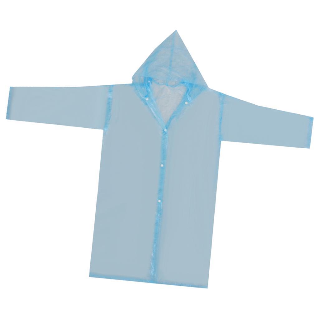 1pc Non-one-time Hiking Camping Fishing Adult Emergency Waterproof Raincoat