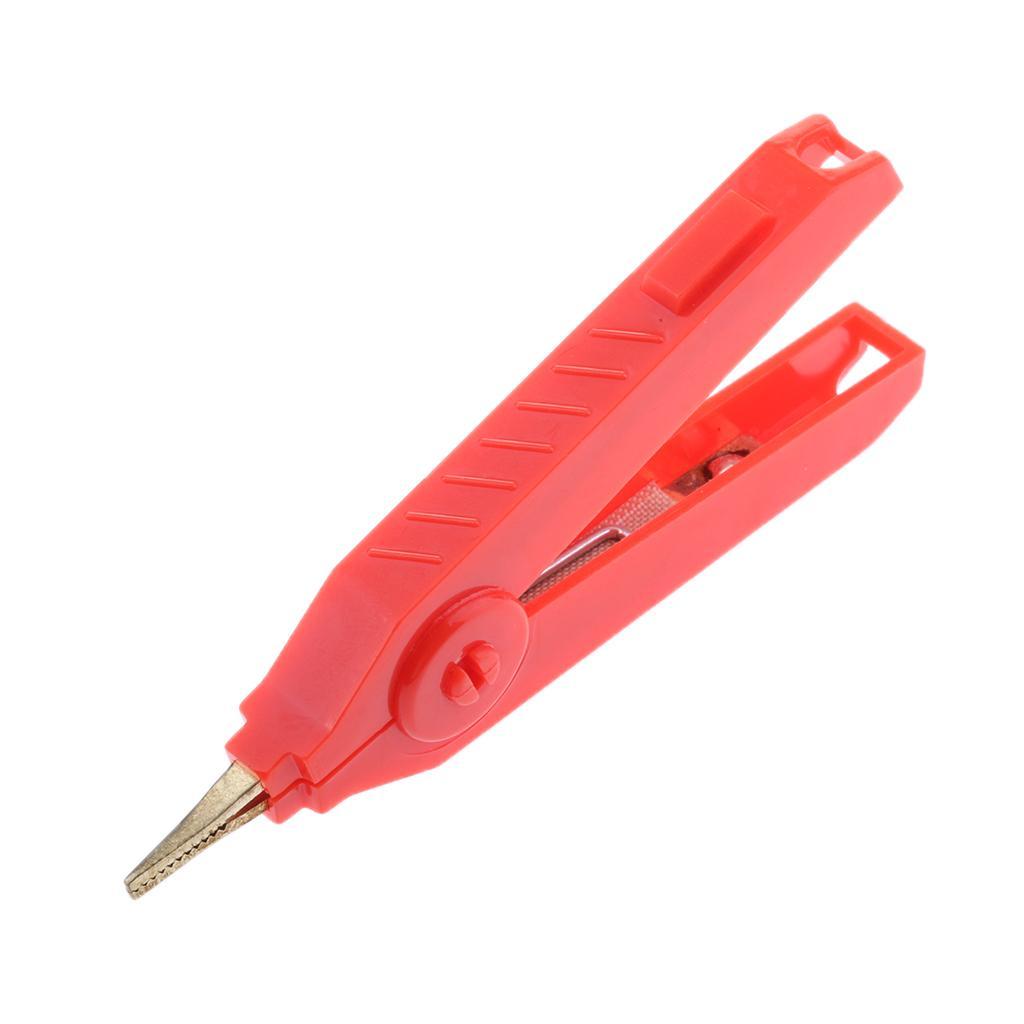 Alligator Plated Clip for 4mm Banana Plug Test Clip Probes Gold-plated