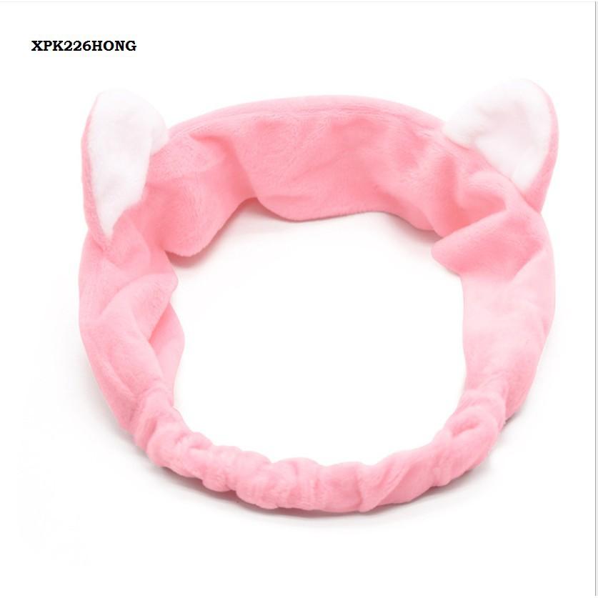 Băng đô tai mèo xinh - Phụ kiện tóc băng đô turban tai mèo Hàn Quốc