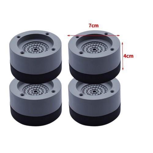 Bộ 4 Chân Kê Máy Giặt Tủ Lạnh Chống Rung Chống Ồn Chống Xê Dịch Hàng Việt Nam