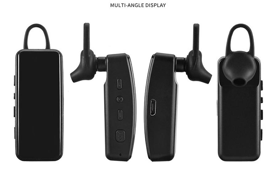 2 Chiếc Di Động Tai Nghe Chụp Tai Bộ Đàm Hai Chiều Đài Phát Thanh Mini Cho Nhà Hàng Khách Sạn Tay Nhỏ Mini Móc Tai Bộ Đàm