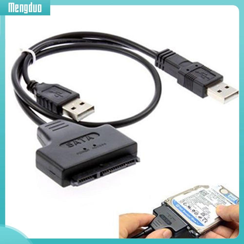 Cáp chuyển đổi ổ đĩa cứng MD SATA 7 + 15 pin 22 sang USB 2.0 cho máy tính xách tay 2.5 HDD