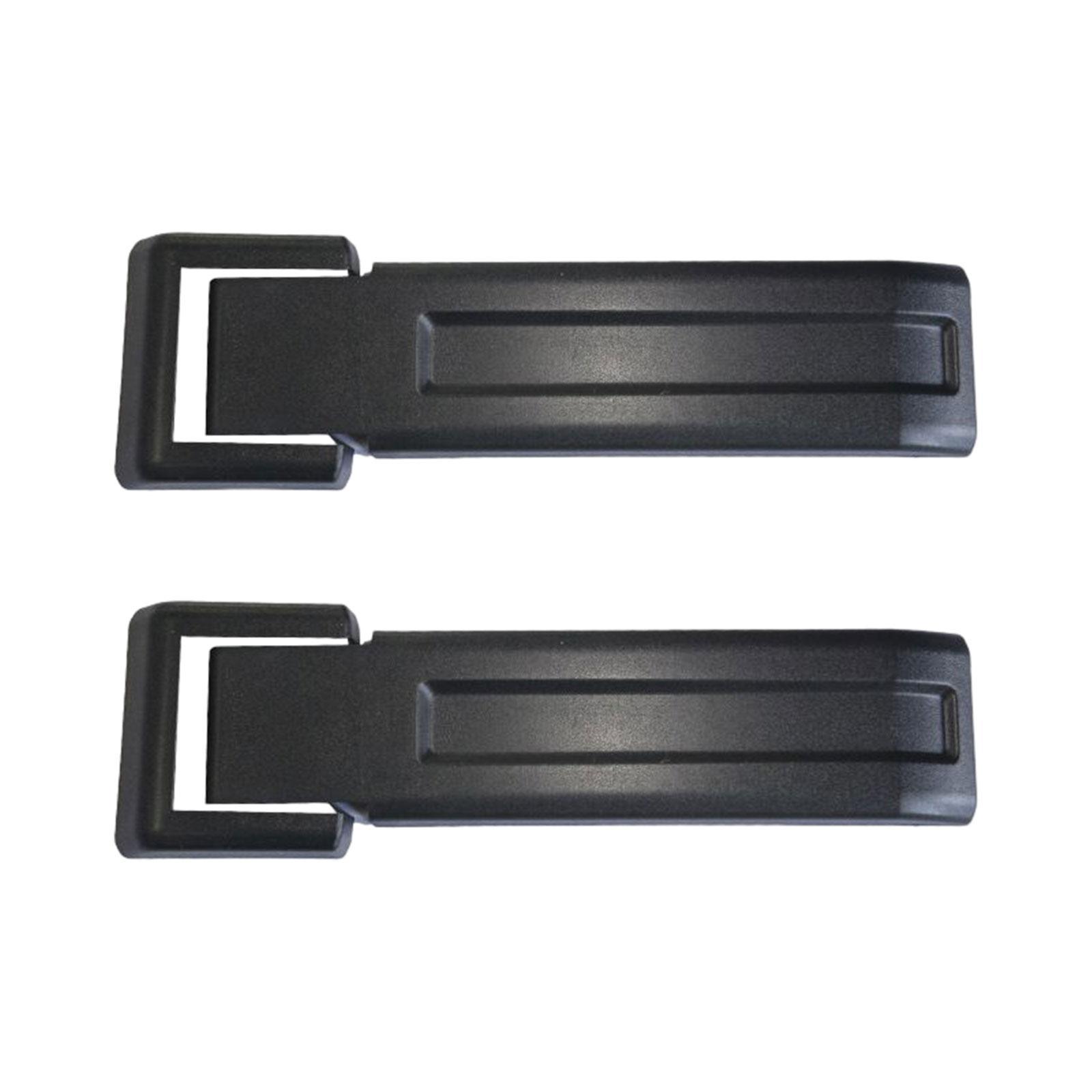 2 Pieces Tailgate Hinge Cover Cap Replaces Parts Easy to Install Black Accessory Tailgate Hinge Covers Trim for