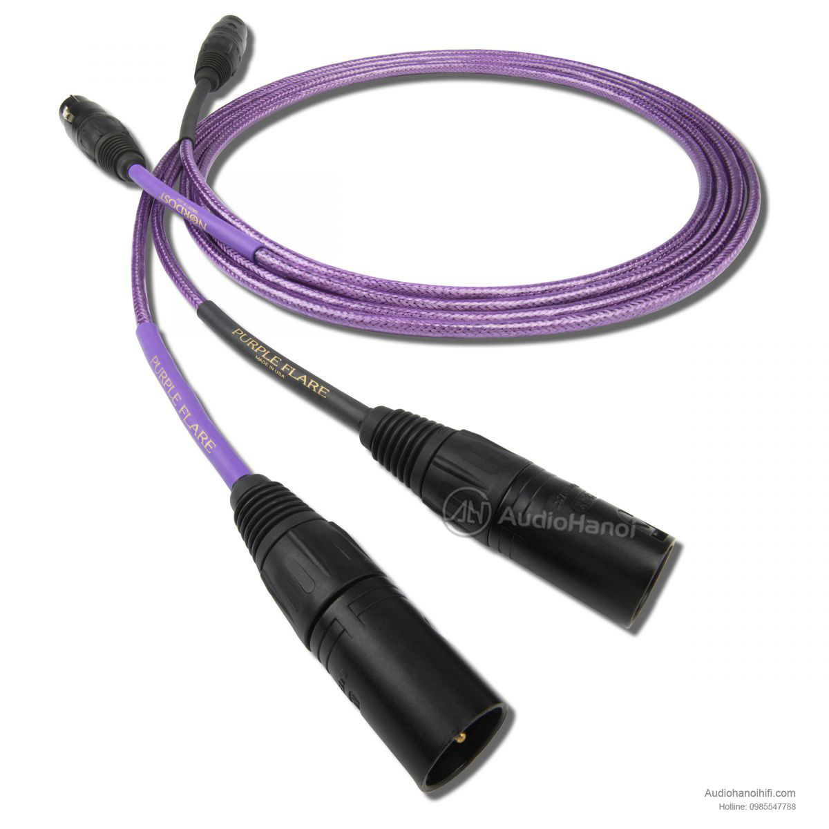 Dây nguồn Nordost Purple Flare (2m) hàng chính hãng new 100%